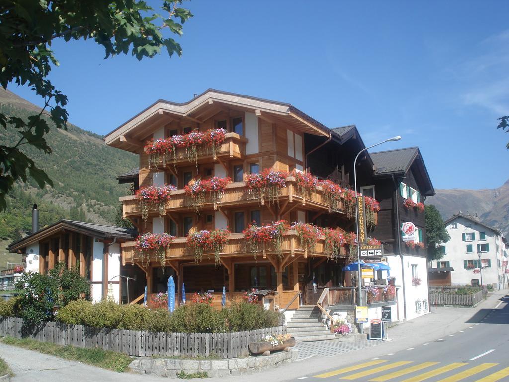 Hotel Grimsel Obergesteln Eksteriør billede