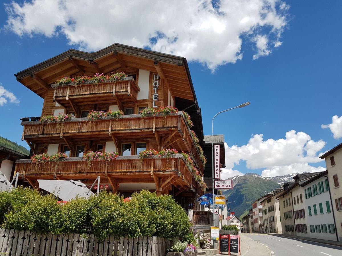 Hotel Grimsel Obergesteln Eksteriør billede
